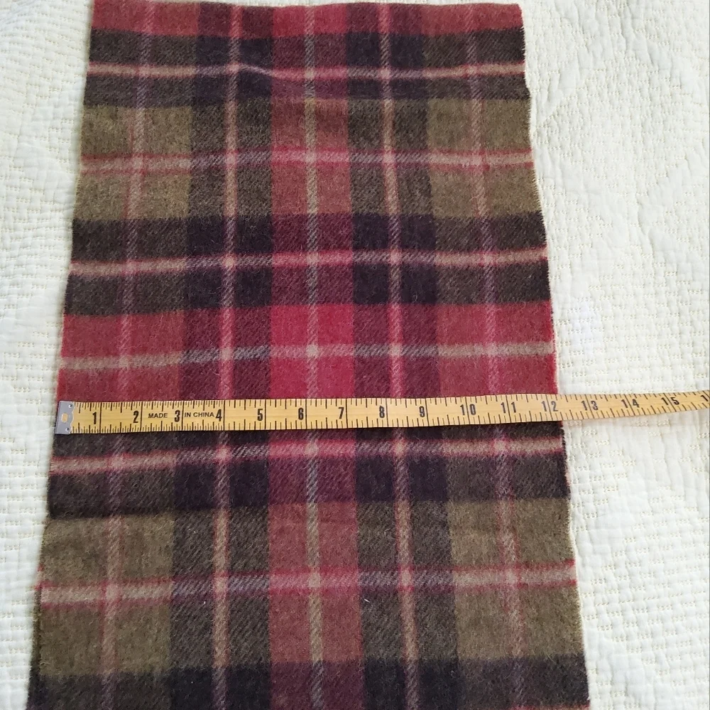 John Hanly Plaid Scarf